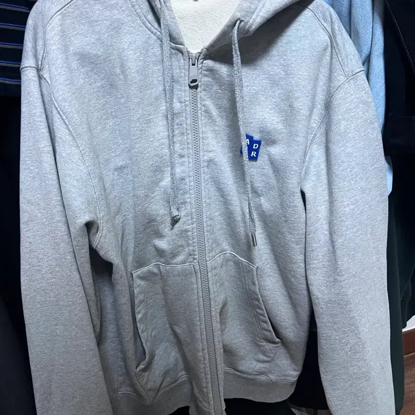 [BUNJANG] Ader Error Grey Hoodie Zip-Up M / 아더에러 후드집엄