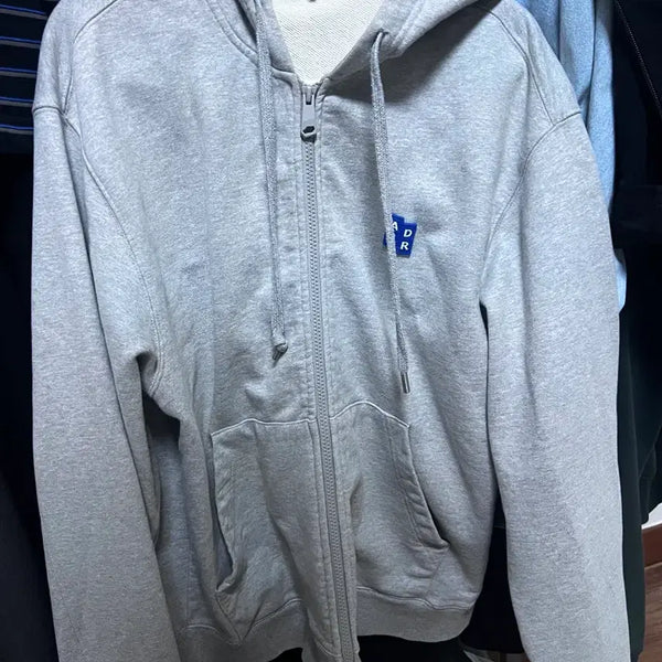 [BUNJANG] Ader Error Grey Hoodie Zip-Up M / 아더에러 후드집엄