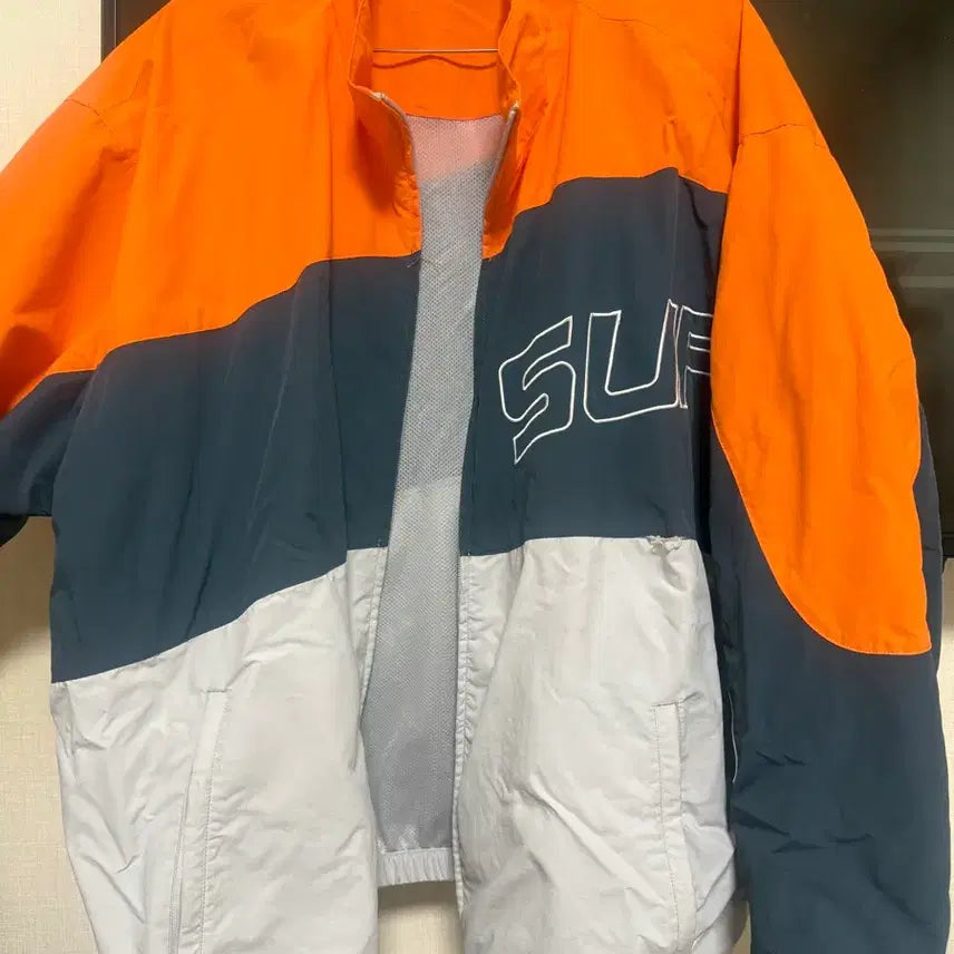 [BUNJANG] Supreme Curve Track Jacket Grey XL / 슈프림 커브 트랙 자켓 그레이 XL