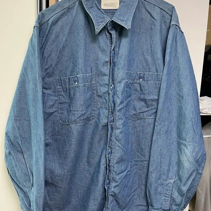 [BUNJANG] Full Count Chambray Shirt / 풀카운트 샴브레이 48(xl~xxl) 판매