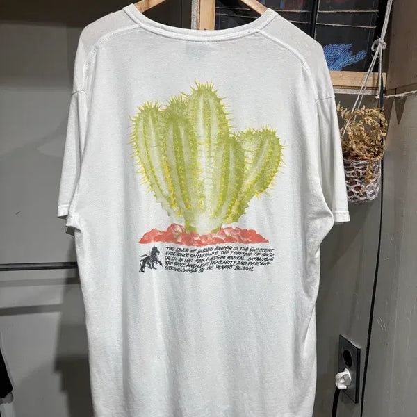 [BUNJANG] Stussy Cactus Graphic T-Shirt / 스투시 선인장 그래픽 티셔츠
