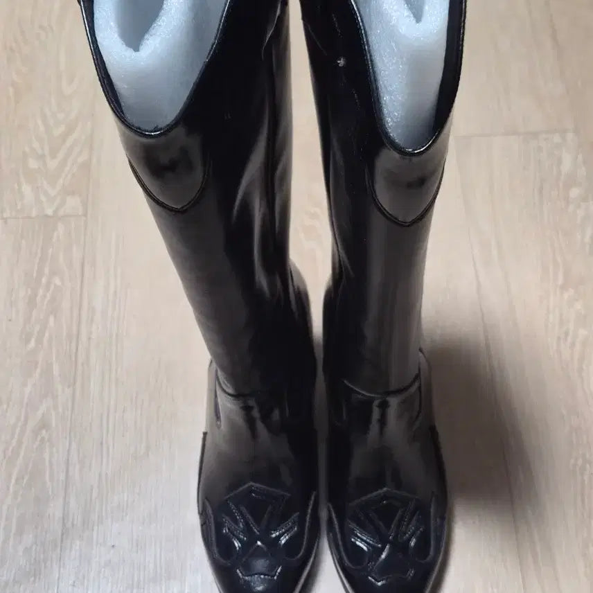 [BUNJANG] Gang Sisters Western Long Boots / 강자매 웨스턴 롱부츠