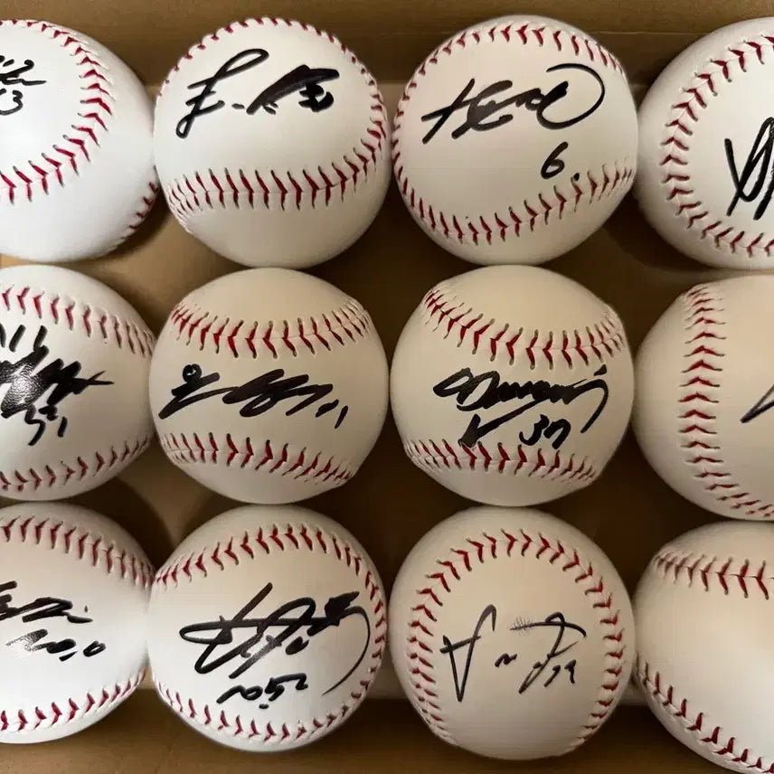 [BUNJANG] Lotte Giants Autographed Baseball / 롯데자이언츠 친필 싸인볼
