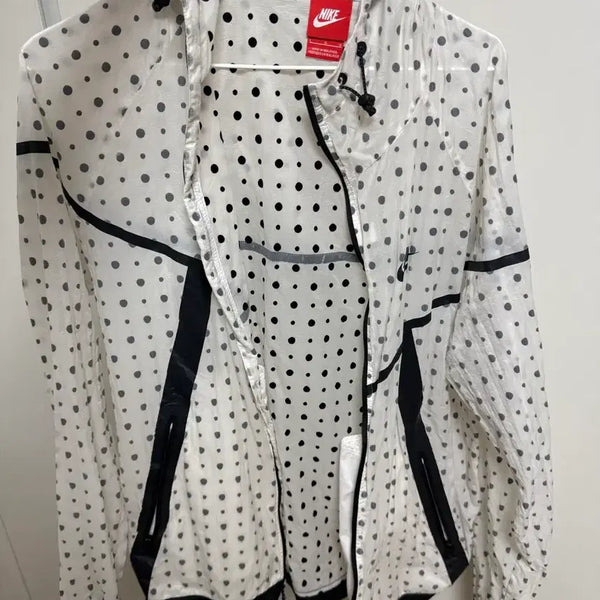 [BUNJANG] Nike Dot Pattern Windbreaker Jacket L / 나이키 도트 바람막이 자켓 L