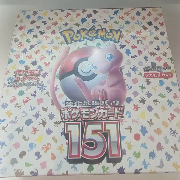 [BUNJANG] Pokemon TCG: Pokemon Card 151 Japanese Edition Booster Box (Sealed) / 포켓몬스터 151 일판 박스 슈링크 O