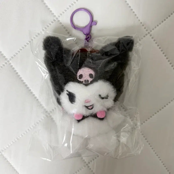 [BUNJANG] Sanrio Pompompurin 30th Anniversary Mascot Doll Keychain / 산리오 폼폼푸린 30주년 마스코트 인형 키링 쿠로미