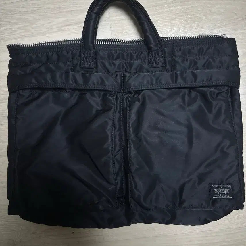 [BUNJANG] Porter Yoshida Tanker Tote Bag Helmet Briefcase / PORTER 요시다 포터 탱커 토트백 헬맷백  브리프 케이스 블랙