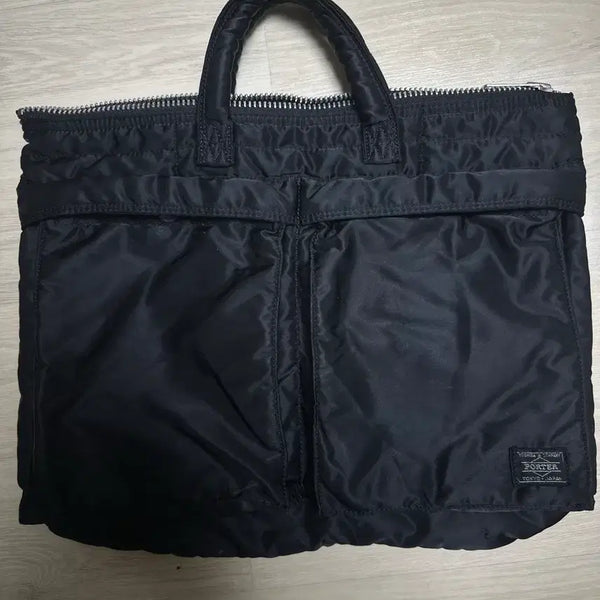 [BUNJANG] Porter Yoshida Tanker Tote Bag Helmet Briefcase / PORTER 요시다 포터 탱커 토트백 헬맷백  브리프 케이스 블랙