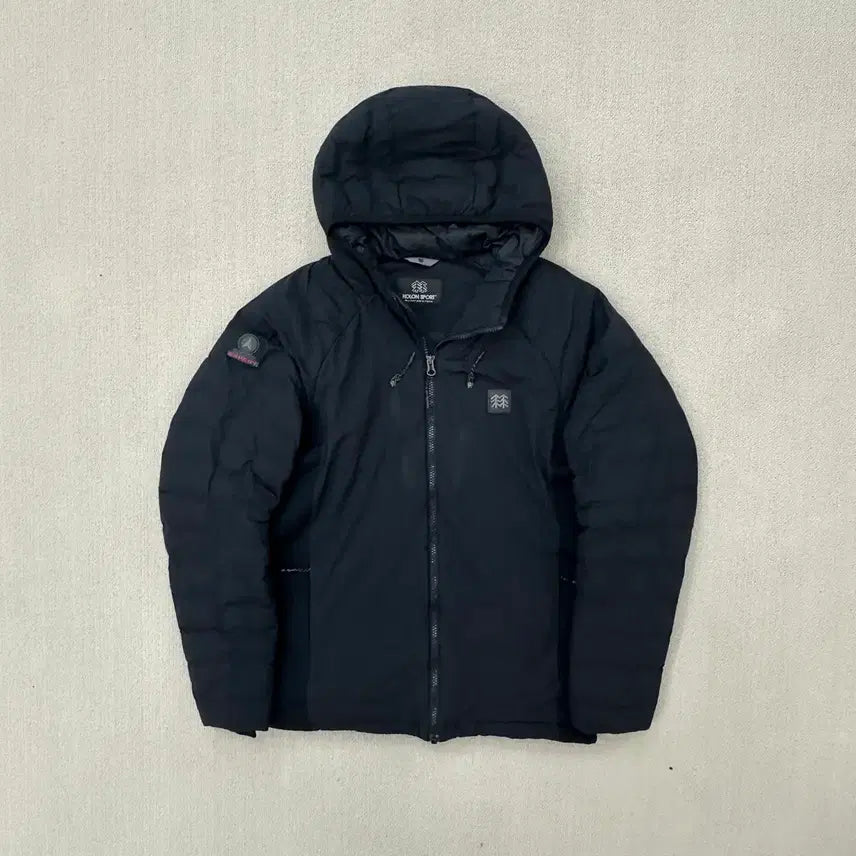 [BUNJANG] KOLON SPORT Gore-Tex Padded Jacket Black Size 100 / 코오롱스포츠 고어텍스 패딩 블랙 100