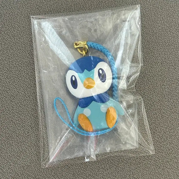 [BUNJANG] Pokemon Piplup Flat Mascot Gacha Keyring / 포켓몬 팽도리 납작한 마스코트 가챠 키링