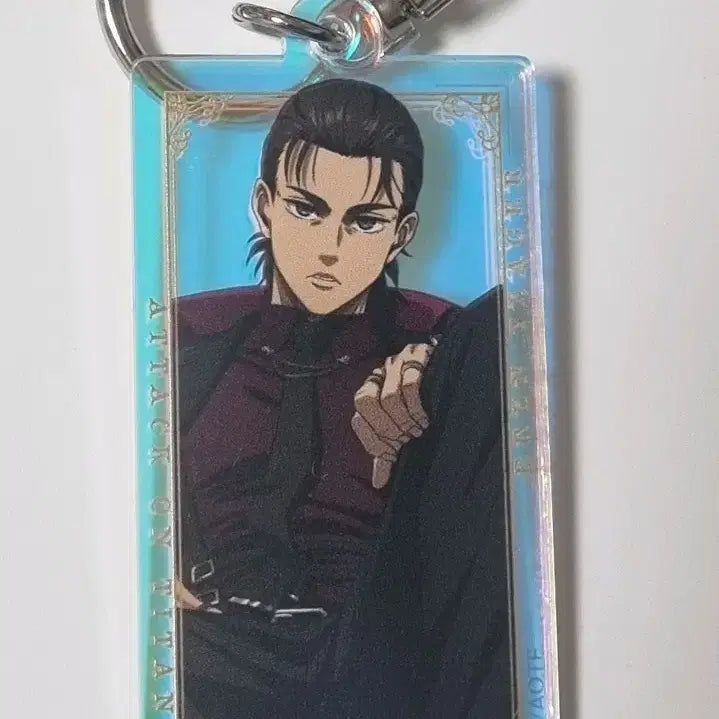 [BUNJANG] Attack on Titan Eren Acrylic Keychain / 진격의거인 에렌 아크릴 키링