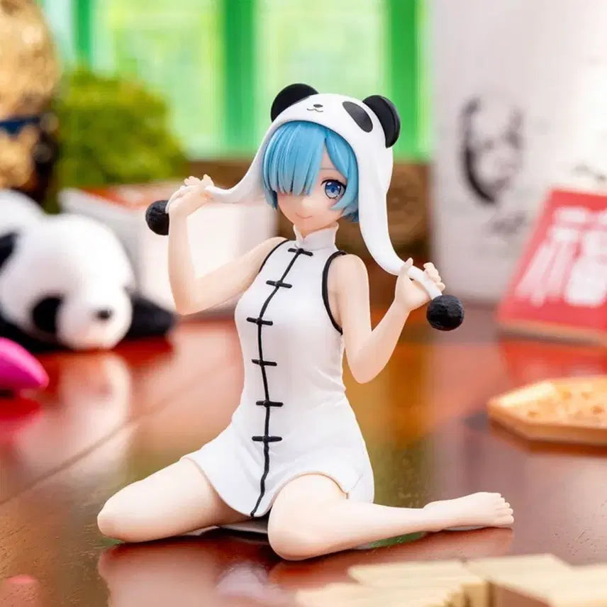 [BUNJANG] Sega Re:Zero Rem Panda Ver. Figure (Sealed) / [미개봉]세가 유메미라이즈 리제로 re:제로 렘 판다 ver 피규어