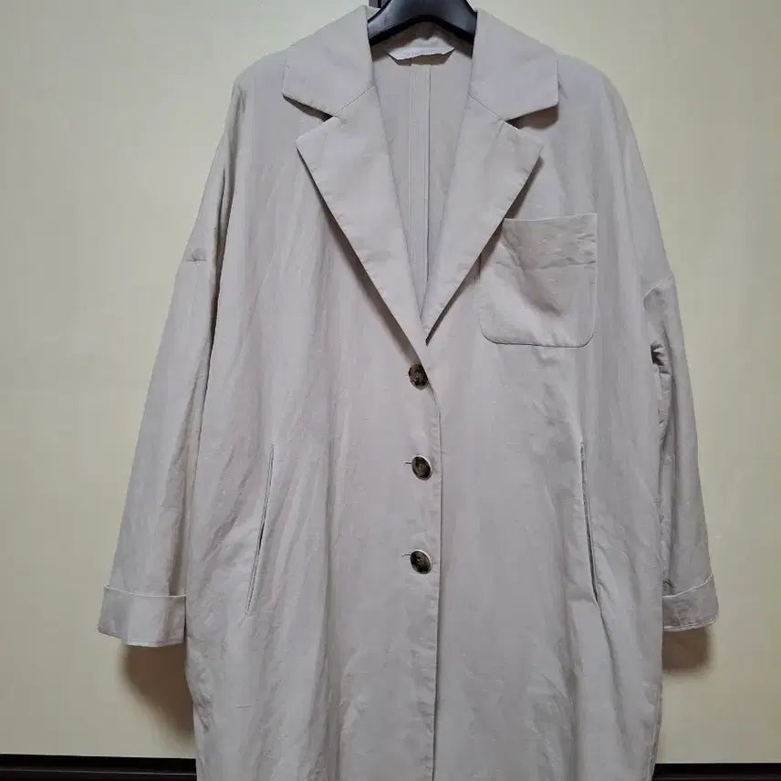 [BUNJANG] Balenciaga Beige Long Jacket / 발렌시아 베이지 롱 자켓 FREE   66 77