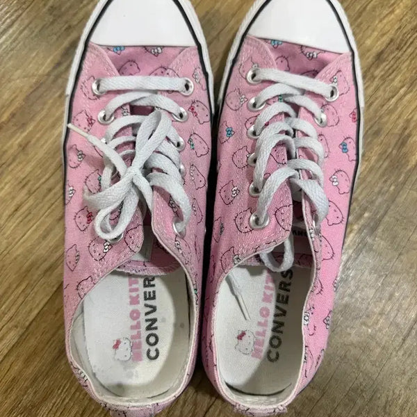 [BUNJANG] Converse All Star Hello Kitty Sneakers / 컨버스 올스타 헬로키티 250