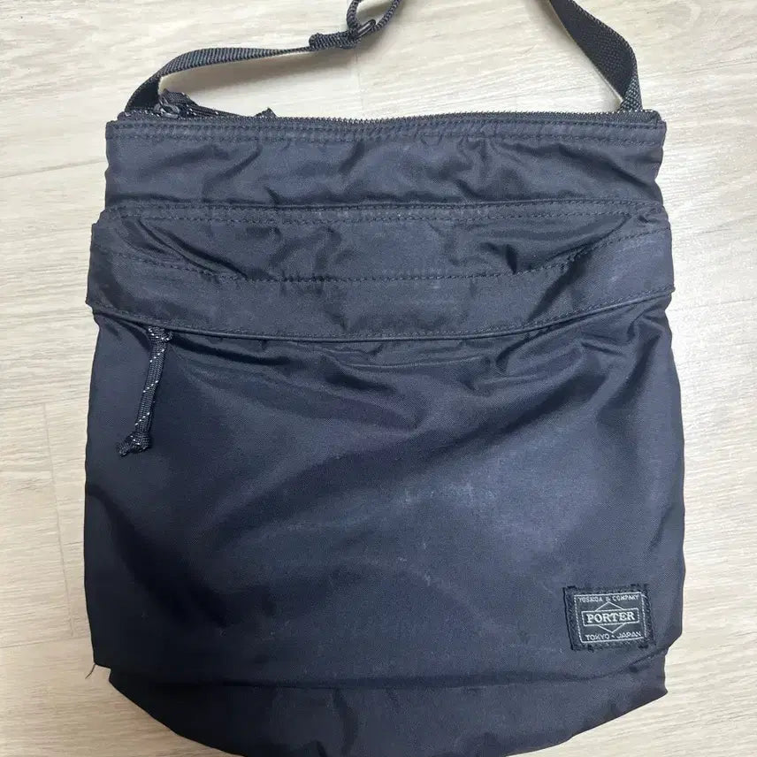 [BUNJANG] Porter Force Shoulder Bag Black / PORTER FORCE 포터 포스 숄더백 블랙