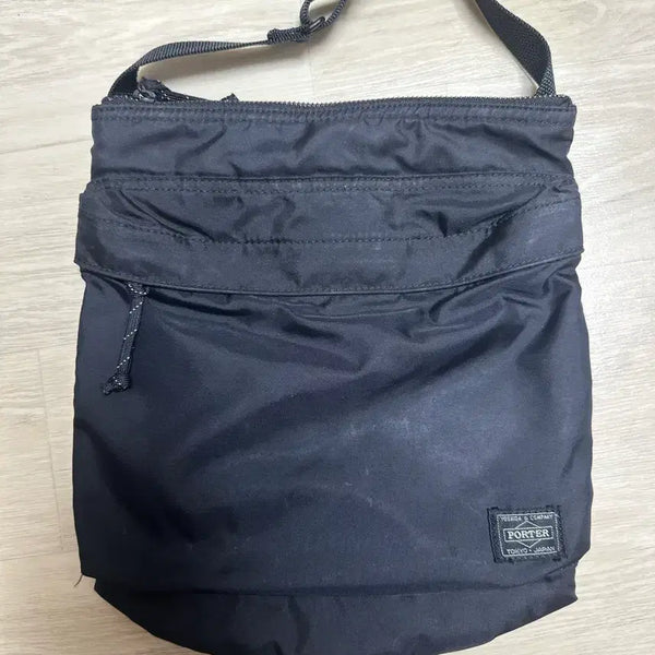 [BUNJANG] Porter Force Shoulder Bag Black / PORTER FORCE 포터 포스 숄더백 블랙
