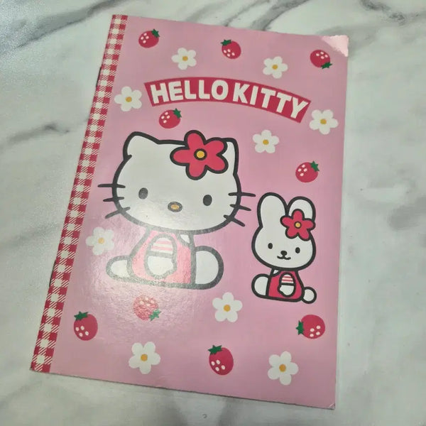 [BUNJANG] 1998 Hello Kitty Mini Notebook / 98년도 고전키티 미니노트