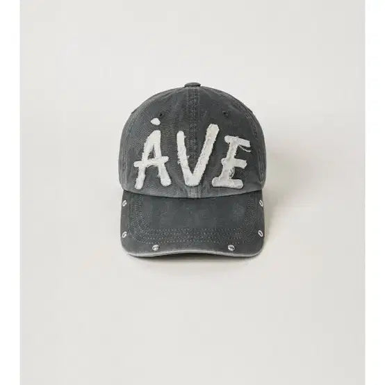 [BUNJANG] Avie Applique Vintage Rivet Cap - Gray / (새상품)아비에 아플리케 빈티지 리벳 캡 그레이
