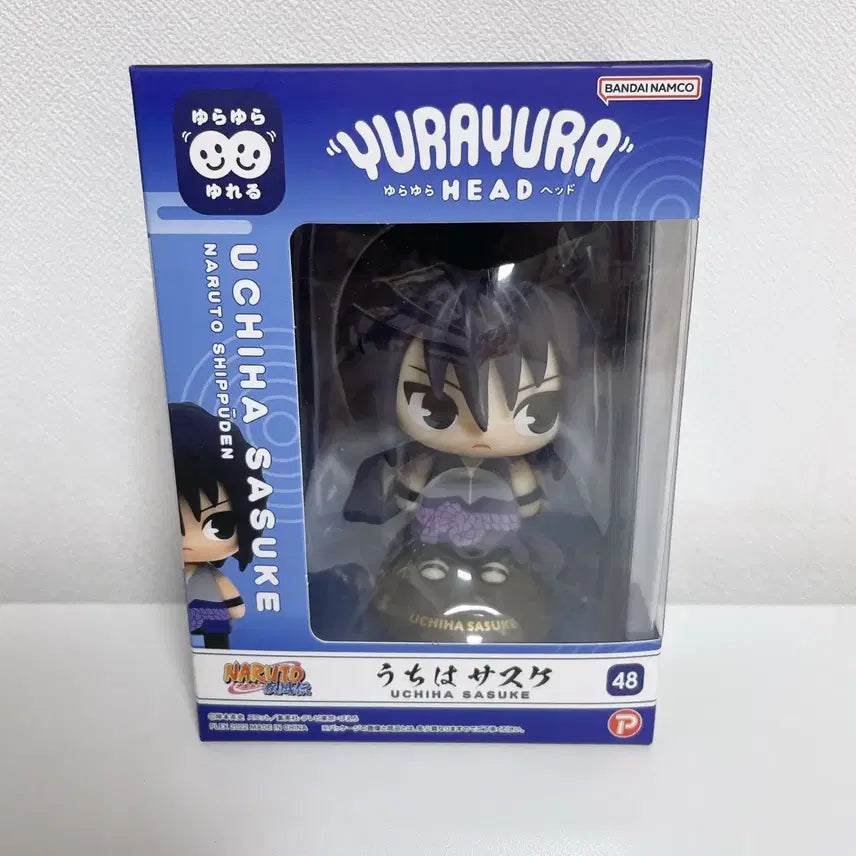 [BUNJANG] Naruto Uchiha Sasuke Yura Yura Head Figure (Sealed) / 나루토 우치하 사스케 유라유라 헤드 피규어 미개봉