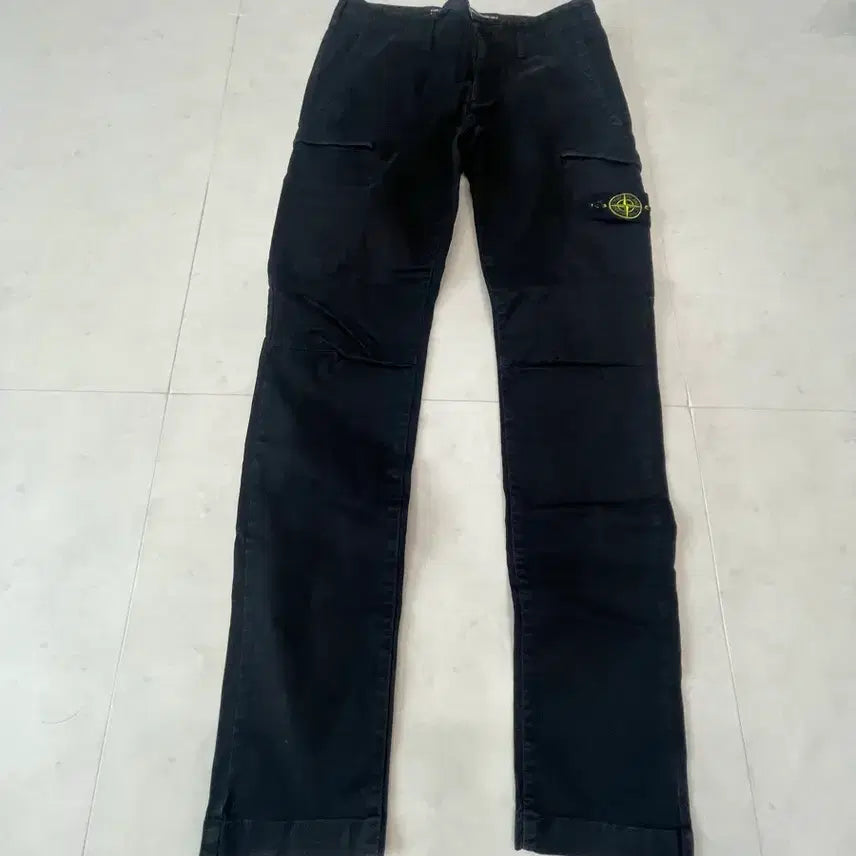 [BUNJANG] Stone Island Cargo Pants Black / 스톤아일랜드 카고바지