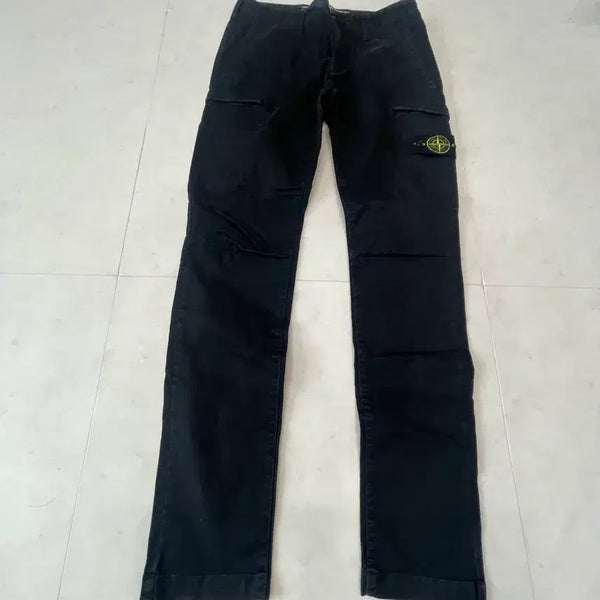 [BUNJANG] Stone Island Cargo Pants Black / 스톤아일랜드 카고바지