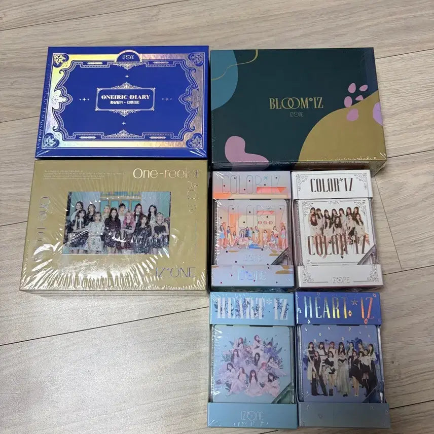 [BUNJANG] IZ*ONE All Kihno, Kit Album Bundle Set (Sealed) / [미개봉]아이즈원 모든 키노, 키트 앨범 일괄