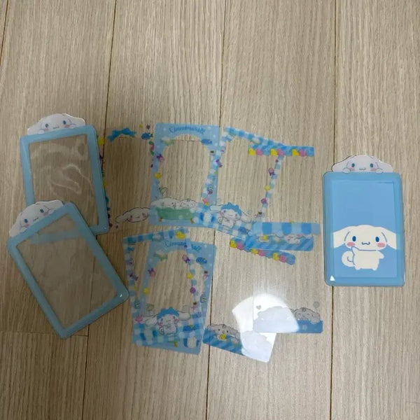 [BUNJANG] Cinnamoroll Photocard Holder & Transparent Photo Holder Bundle Set / 시나모롤 포카홀더 및 투명 포토 홀더 일괄 판매