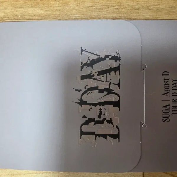 [BUNJANG] BTS SUGA Mini Photocard / Mini Photo Card (SUGA ver.)