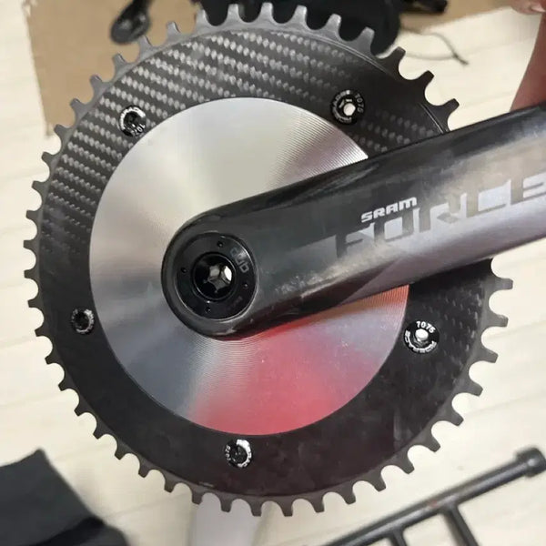 [BUNJANG] Digirit Full Carbon Chainring 47T & SRAM Force Carbon Crankset / 디지릿 카본 체인링 , 스램포스 카본 크랭크