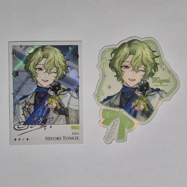 [BUNJANG] Ensemble Stars Tomoe Hiyori Polaroid Card Set / 앙스타 앙상블스타즈 모펀 용산 팝업 에덴 토모에 히요리 폴라로이드 스타 클리어카드
