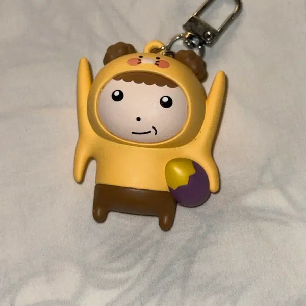 [BUNJANG] Kakao Friends Chunsik Collaboration Keychain / 마루는강쥐 춘식이 콜라보 키링