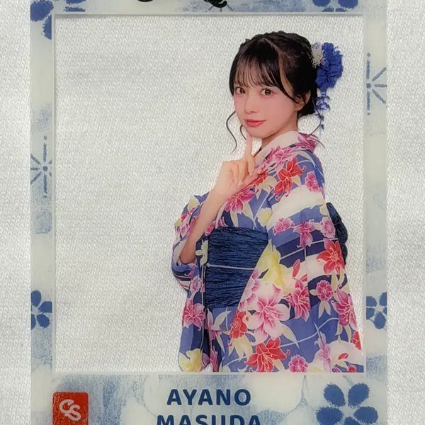 [BUNJANG] QSTO Masuda Ayano Clear Card Natsu Matsuri / 큐스토 마스다 아야노 클리어 카드 나츠 마츠리 2026