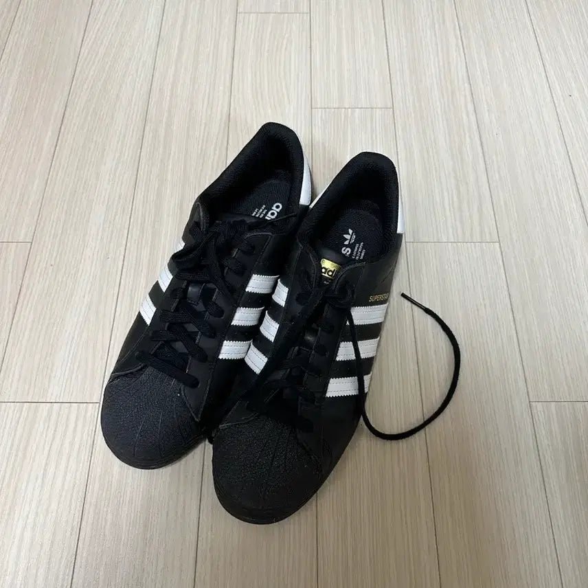 [BUNJANG] Adidas Superstar Core Black White / 아디다스 슈퍼스타 코어 블랙 화이트