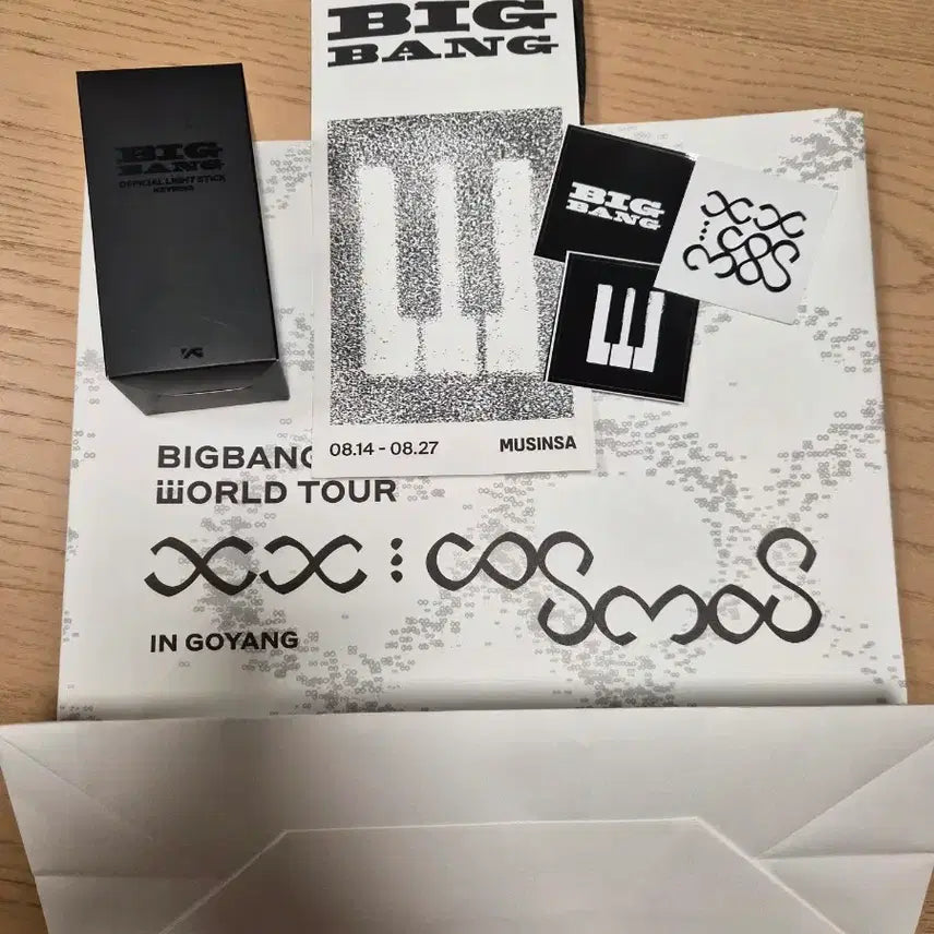 [BUNJANG] Bigbang Lightstick Keyring Bundle Set / 빅뱅 라이트스틱 미니 키링 포함 일괄