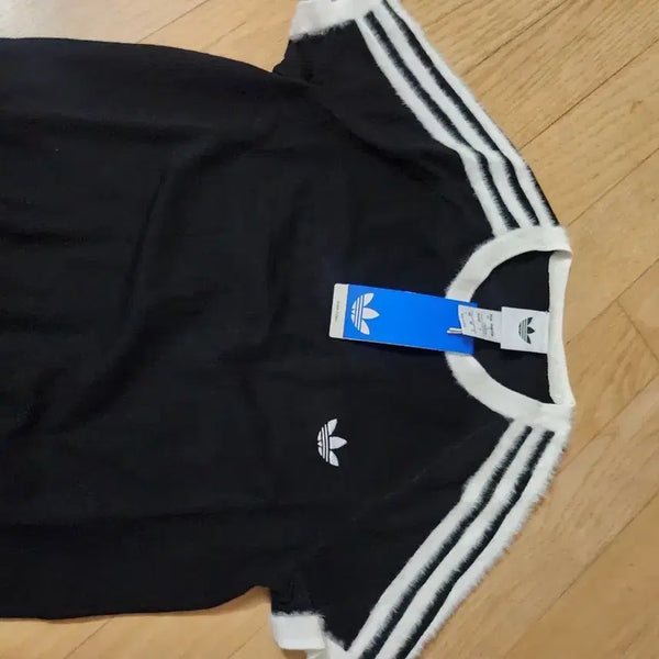 [BUNJANG] Adidas 3-Stripes Training T-Shirt Black / 아디다스 삼선 트레이닝 티셔츠 블랙