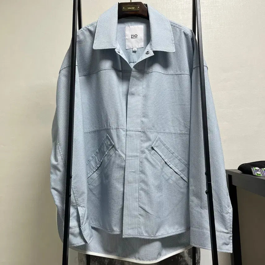 [BUNJANG] ZIOZIA Striped Light Jacket - Size 100 / 정품 100) 지오 송지오 스트라이프 라이트 자켓