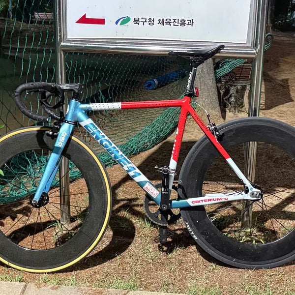 [BUNJANG] Engine11 Crit.D Pop Art Limited Edition Bicycle - Size S / 엔진11 크릿디 팝아트 판매
