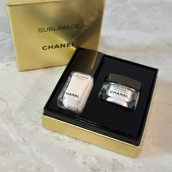 [BUNJANG] Chanel Sublimage Le Sérum & La Crème Miniature Set / [미개봉새제품] 샤넬 수블리마지 르 세럼 & 라 크렘 2종 미니어쳐 세트 급처해요