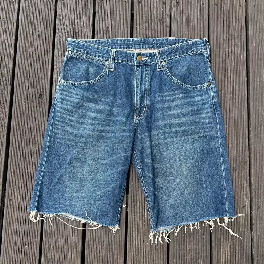 [BUNJANG] Wrangler Denim Shorts Size 32 / 랭글러 데님 반바지 W32