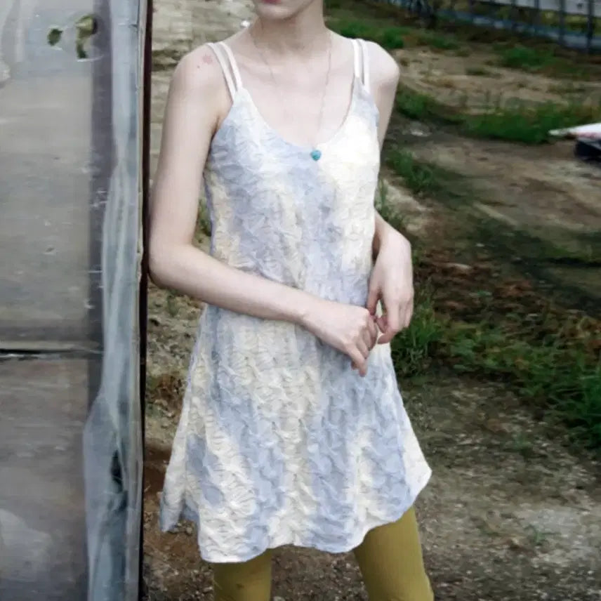 [BUNJANG] 9hope Rain Drop Dress / 김아홉(9hope) 레인 드롭 원피스 55-66 새상품