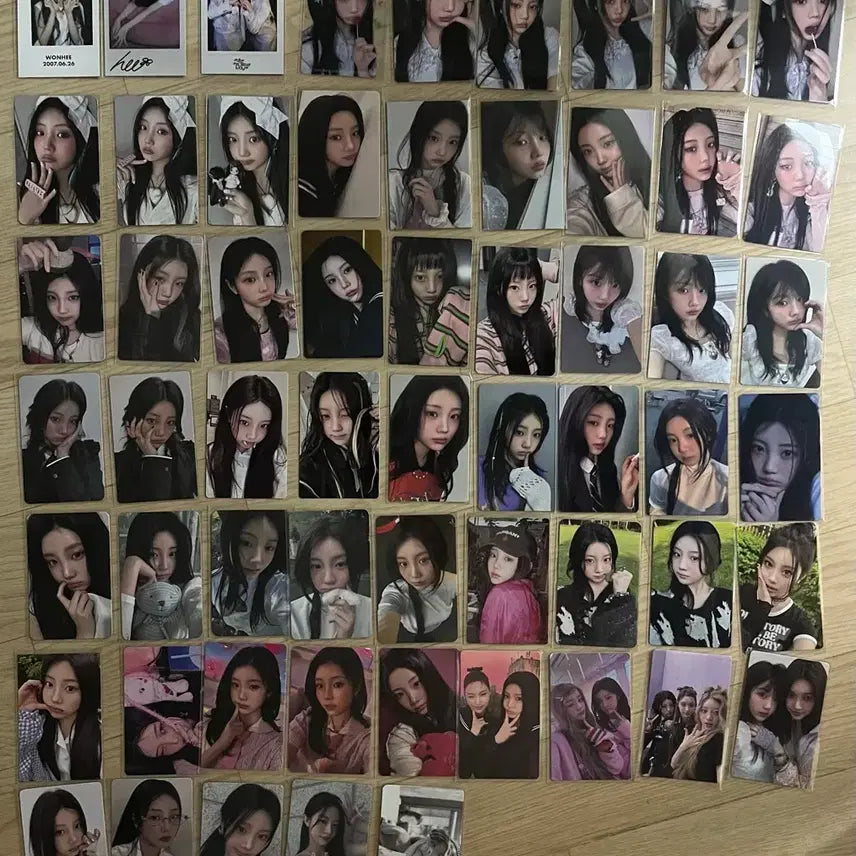 [BUNJANG] I'LL-IT Wonhee Photocard Bundle Set (57 pcs) / 아일릿 원희 포카 56개 일괄양도