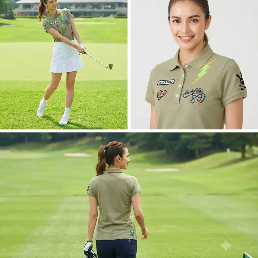 [BUNJANG] Pargates Women's T-Shirt Size 85 / (무료배송)파리게이츠 티셔츠 여 85