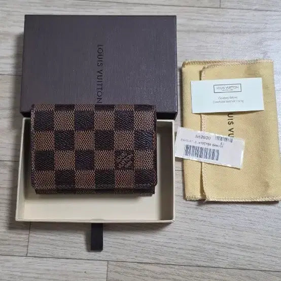 [BUNJANG] Louis Vuitton Envelope Visitor Damier Card Holder / 루이비통 엔벨로프 비지터 다미에 카드지갑(새상품)