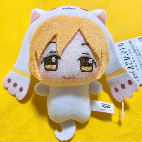 [BUNJANG] Madoka Magica Tomoe Mami & Kyubey Chibi Plush Costume Set / 마마마 토모에 마미 치비구루미 큐베 키구루미 의상