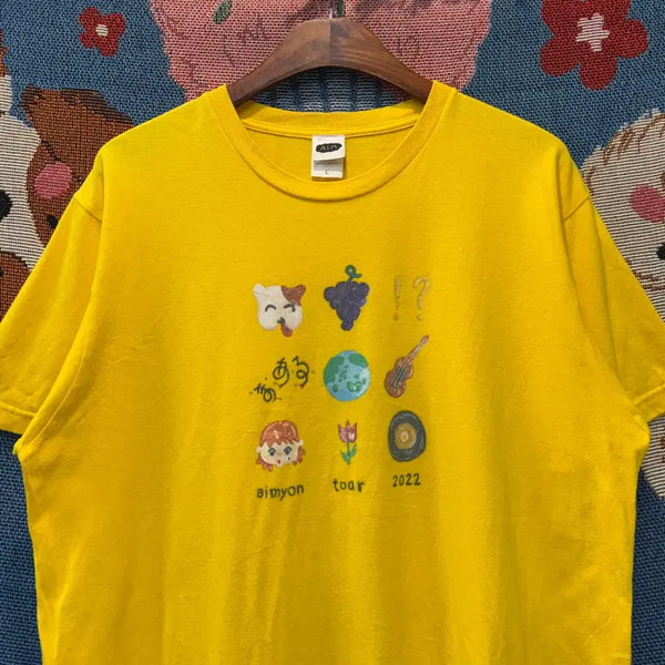[BUNJANG] Aimyon 2022 Maaru Tour T-Shirt (Large) / [L] 아이묭 2022 투어 마아루 티셔츠