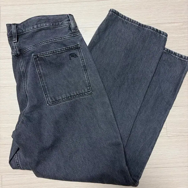 [BUNJANG] Uniqlo JWA Straight Jeans Black Denim Size 31 / 유니클로 JWA 스트레이트진 흑청 31