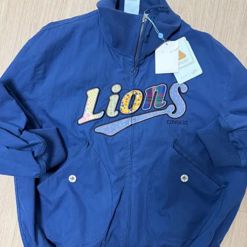 [BUNJANG] COYSEIO x Samsung Lions Collaboration Baseball Bomber Jacket / (정가)삼성 라이온즈 x 코이세이오자켓