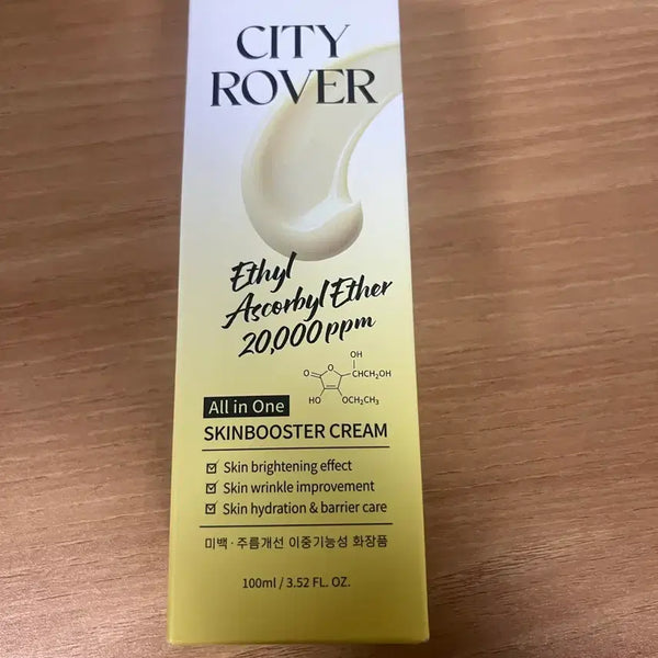 [BUNJANG] BonKorea City Rover Whitening Wrinkle Improvement All-in-One Skin Booster Cream 100ml / 본코리아 시티로버 미백 주름개선 올인원 스킨부스터 크림 100ml