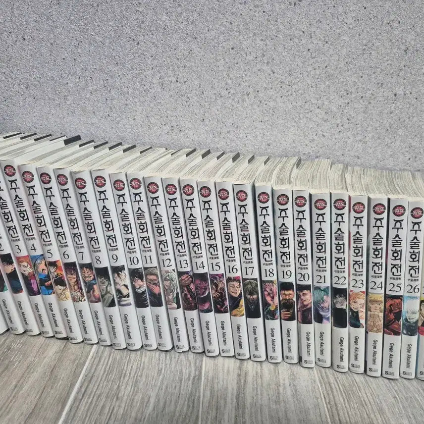 [BUNJANG] Jujutsu Kaisen Manga Volumes 0-28 / 주술회전 만화책 0~28까지