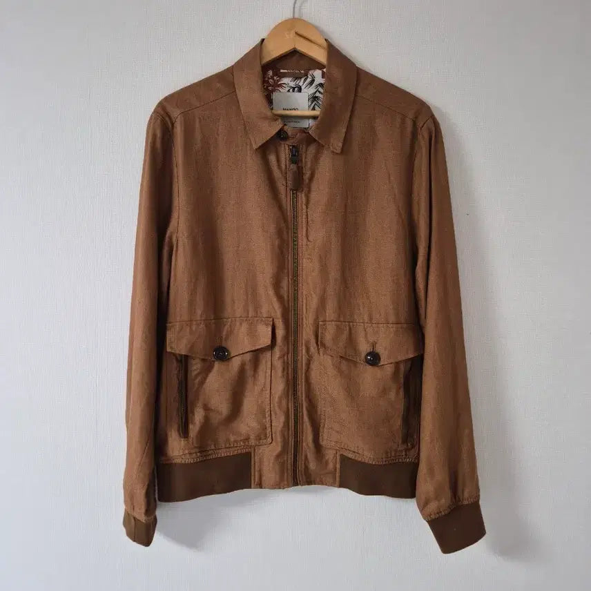 [BUNJANG] Mango Cotton Bomber Jacket / MANGO봄버자켓